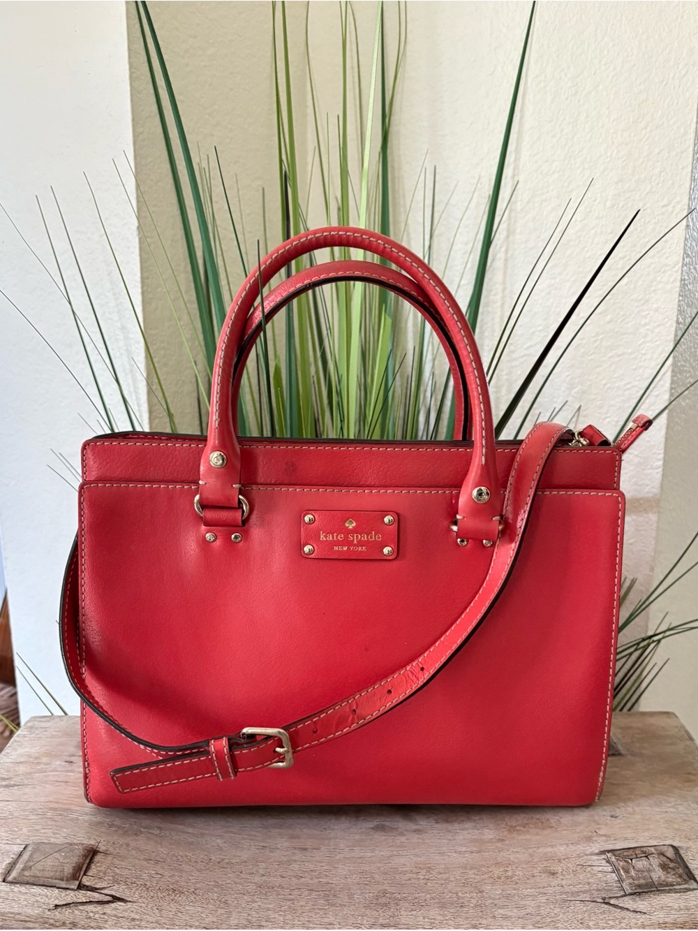 Kate Spade Wellesley Durham Leather Bag